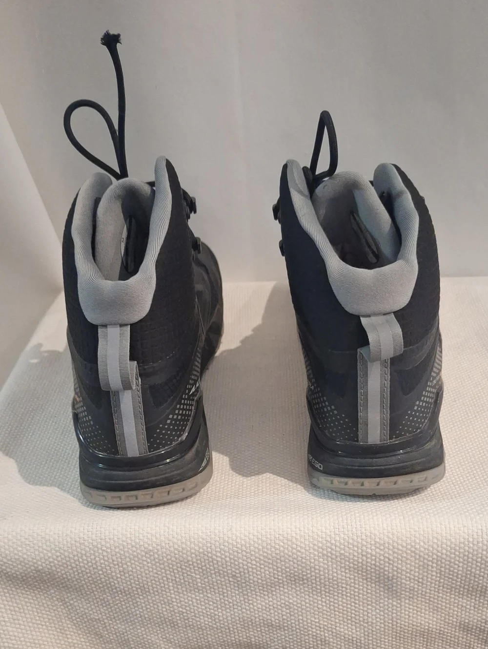 Altra Black and Gray Men's Hiking Boots